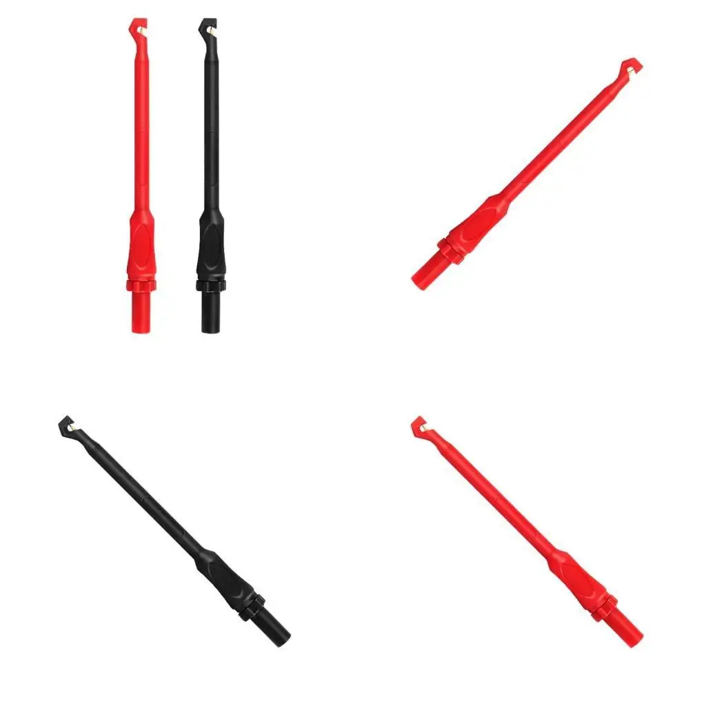 

R9UF 4mm Banana Plug Puncture Probe Automotive Repairing Multimeter Test Wire Piercing Test Clips Car Testing Tools