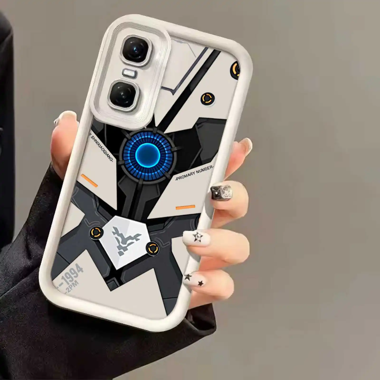 غلاف الهاتف لهاتف انفينيكس GT 30 Pro 5G حافظة GT 20 10 Pro حافظة مطاطية من السيليكون المتين من مادة البولي يوريثان غطاء مقاوم للغبار D01