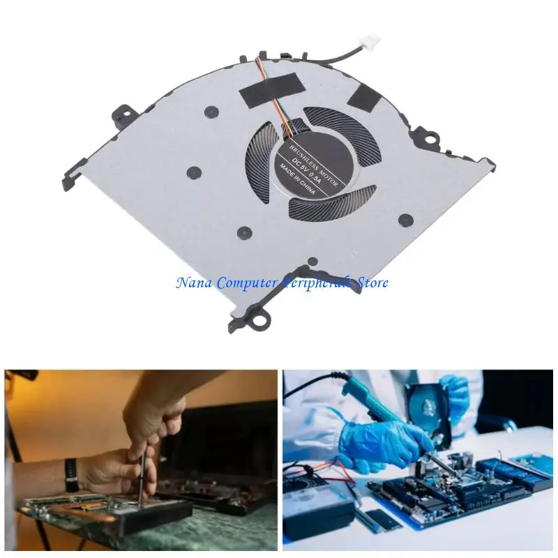 F68C Laptops CPU Radiators Fan DC5V 4Pin 4wires for X1502 1502z x1502za x1503za