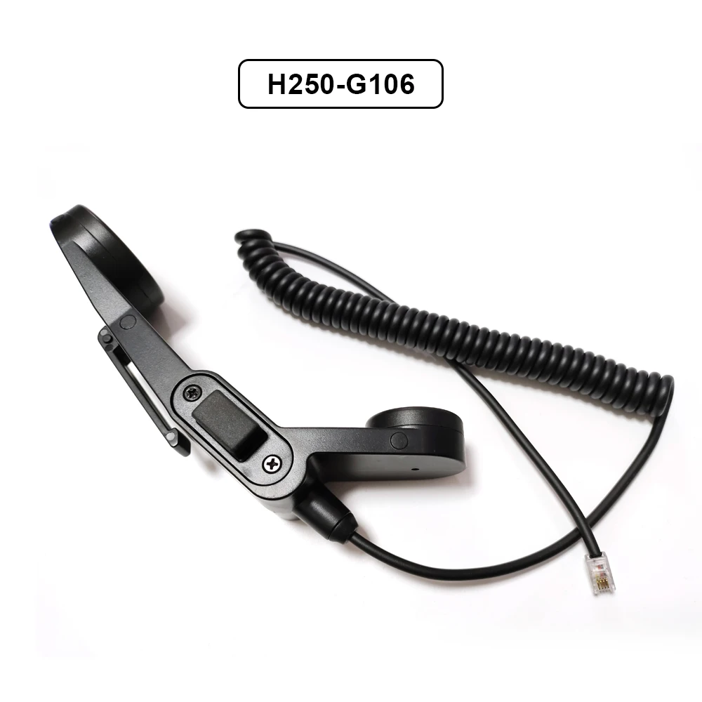 

XIEGU G106 G106C handheld microphone H250-G106 with 4-pin crystal head hand microphone interface moving coil microphone