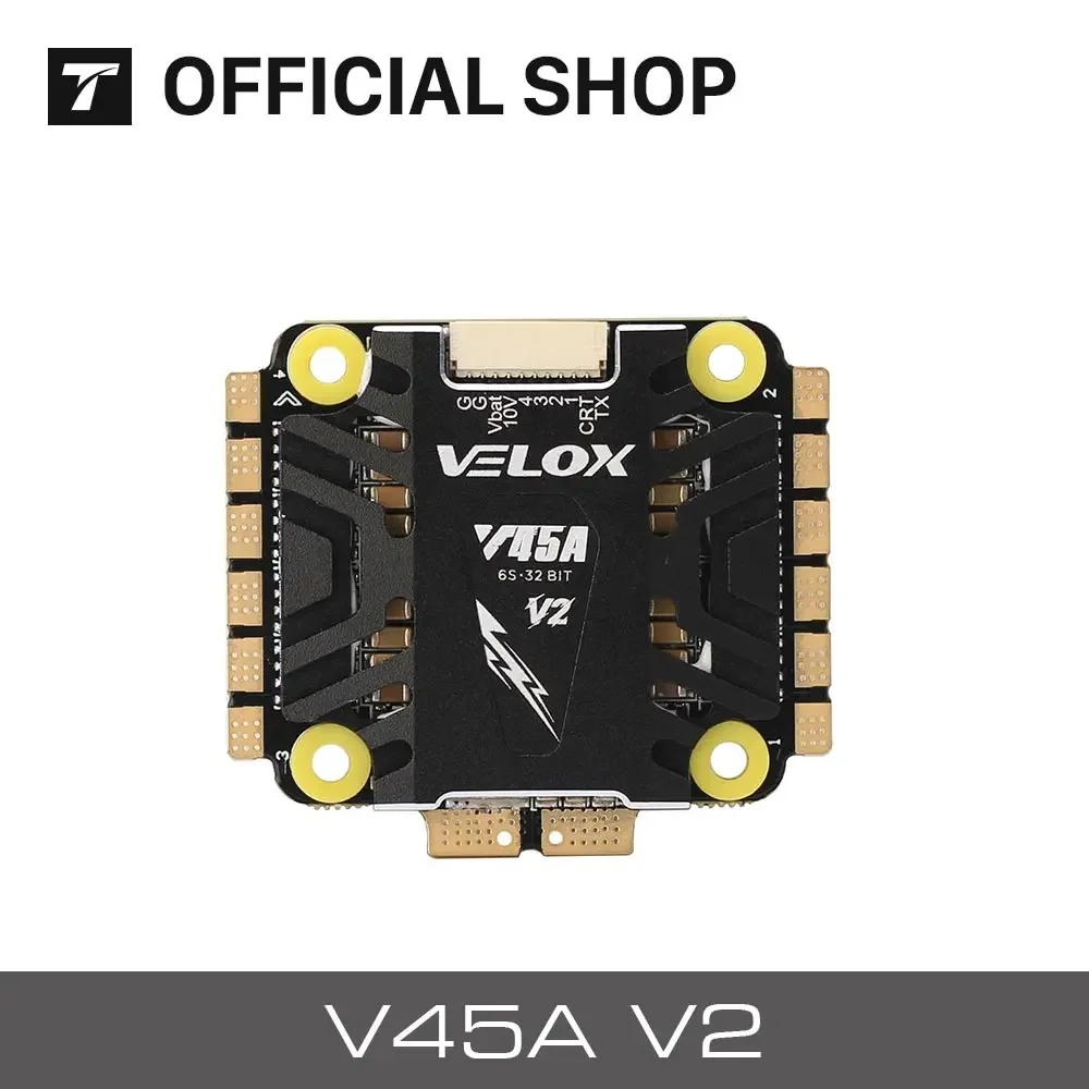 

T-motor V45A V2 6S 4IN1 32BIT ESC Electronic Speed Control For FPV RC Racing Drone Motor