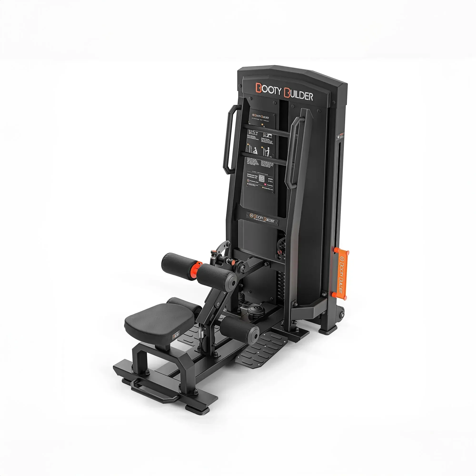 

Factory Steel Selectorized Standing Thrust Medium Loader Pin-Loaded Exercise Machine For Glutes And Back For Home Gyms