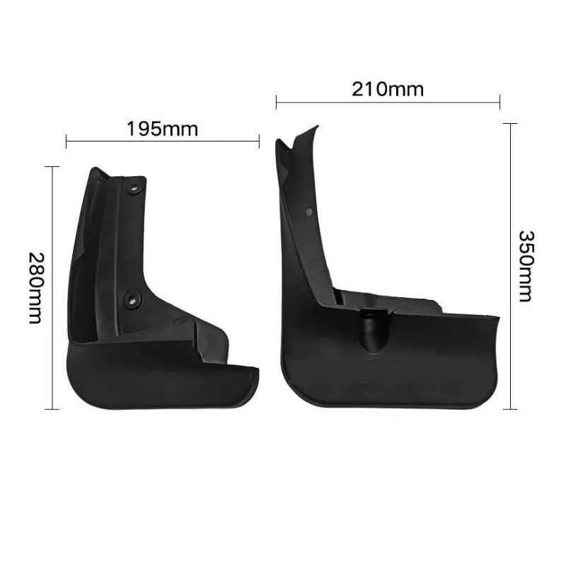 Car Accessories For Subaru Forester SK 2019 2020 2021 Car Mudguards Mud Flaps Splash Guards Fender Protection Cover 4pcs/set