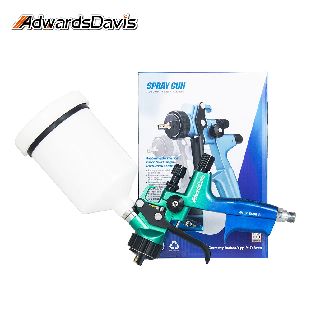 HVLP 고 분무 공압 스프레이건, 자동차 가구 가죽 수리 바니시, UV 글레이징 스프레이 도구, 15 홀, 1.3mm, 600ml Best5 HVLP 고 분무 공압 스프레이건, 자동차 가구 가죽 수리 바니시, UV 글레이징 스프레이 도구, 15 홀, 1.3mm, 600ml Best5