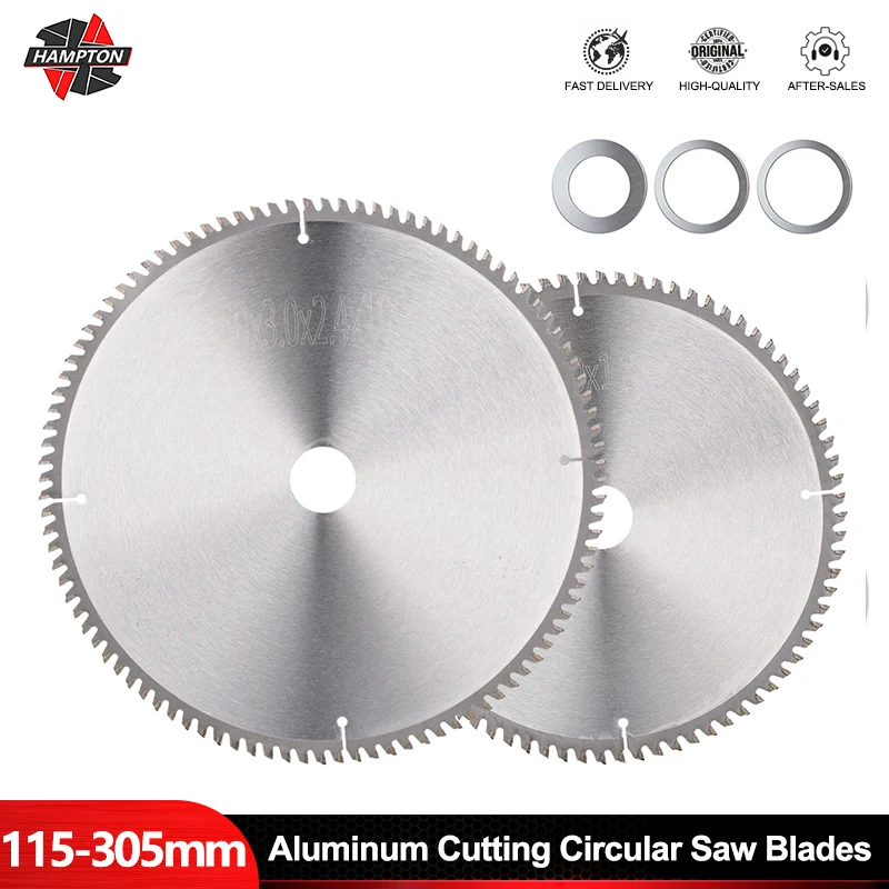 

HAMPTON 1PC Aluminum Cutting Saw Blade 115/190/235/250/260/305mm Metal Cutting Disc Circular Saw Blade for Cut Metal