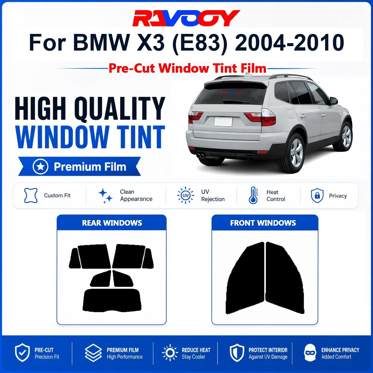 premium-pre-cut-window-tint-for-bmw-x3-e83-2004-2010-front-rear-windows-uv-heat-rejection-privacy-film