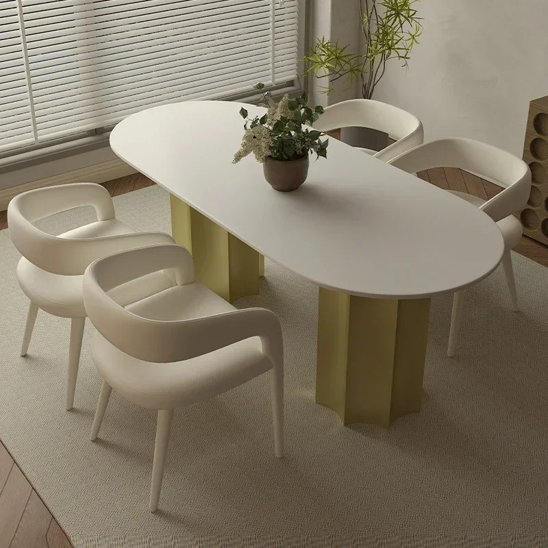 Design Kitchen Dining Chairs Armchairs Desk Restaurant Mid Century Dining Chairs Lounge Luxury Silla Comedor Home Furniture A