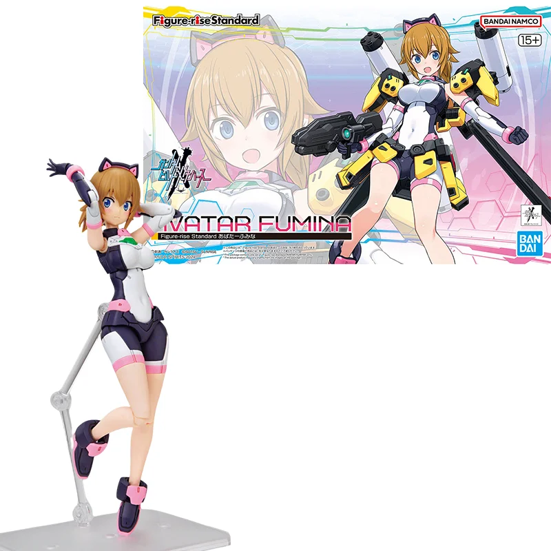 BANDAI Original ANIME figura-rise estándar AVATAR FUMIDA montaje modelo de plástico juguetes de acción figuras regalos