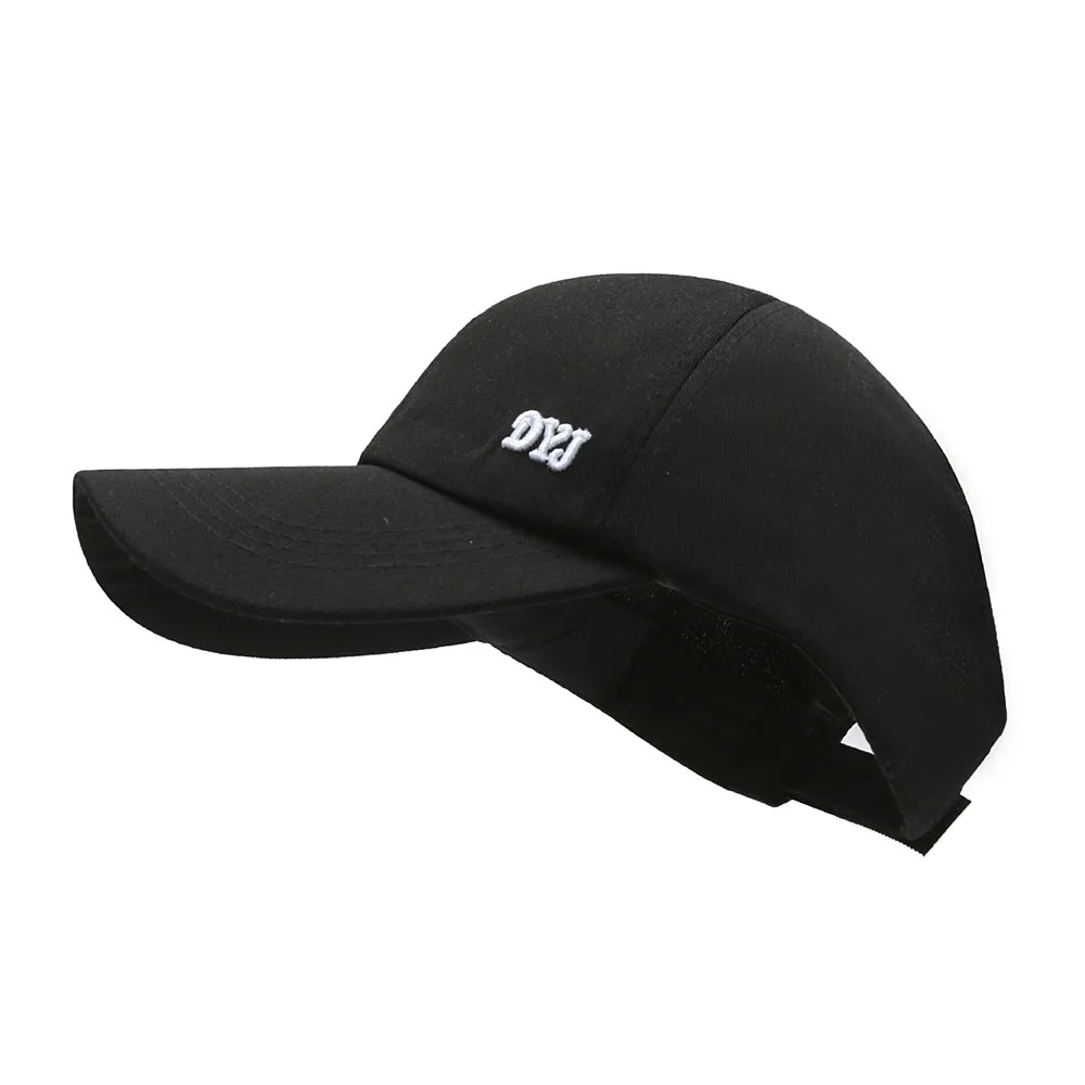 Can Wear Ponytail Baseball Caps Women's Spring Summer Sports Outdoor Sun Hats Empty Top Sunblock Peaked Cap