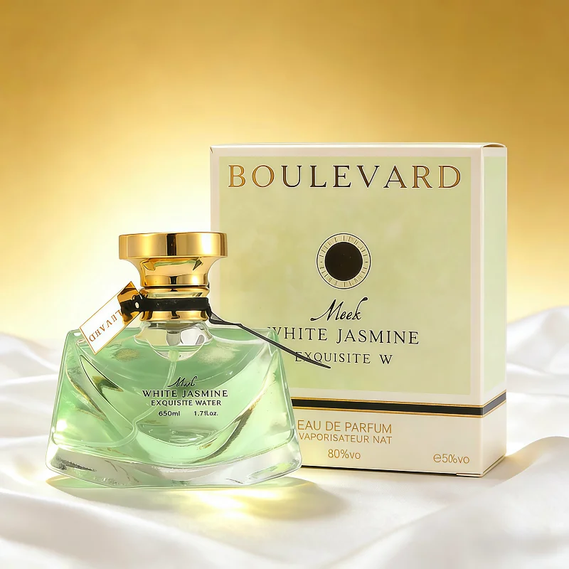 

50ml Premium Perfume Women Lasting Night Jasmine Eau De Parfum White Jasmine Delicate Water Spray Exquisite Diamond Shape Bottle