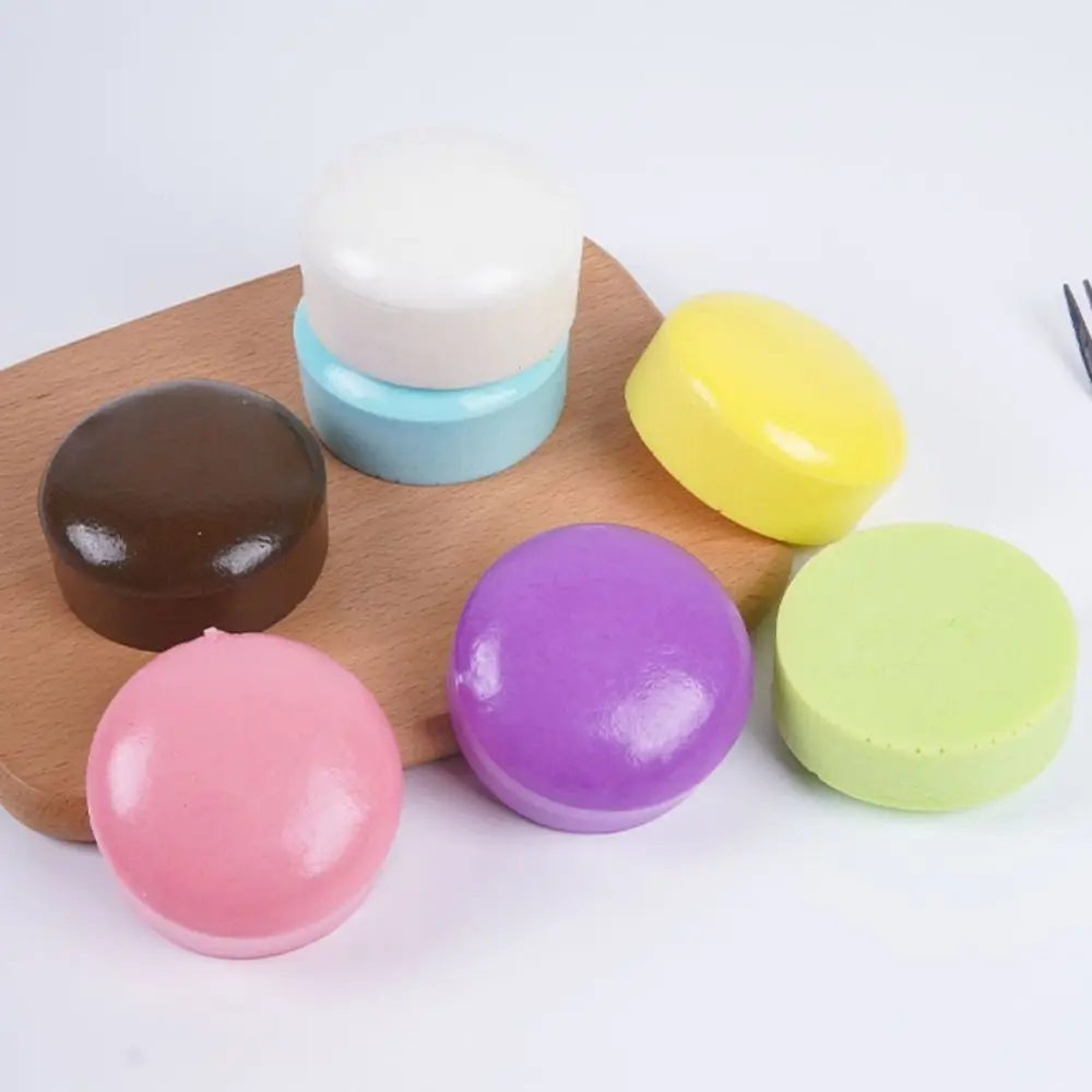 Square Simulation Bread Squeeze Realistic Super Soft Toast Slow Rebound Kneading Hand Relax Toast Pinch for Adults