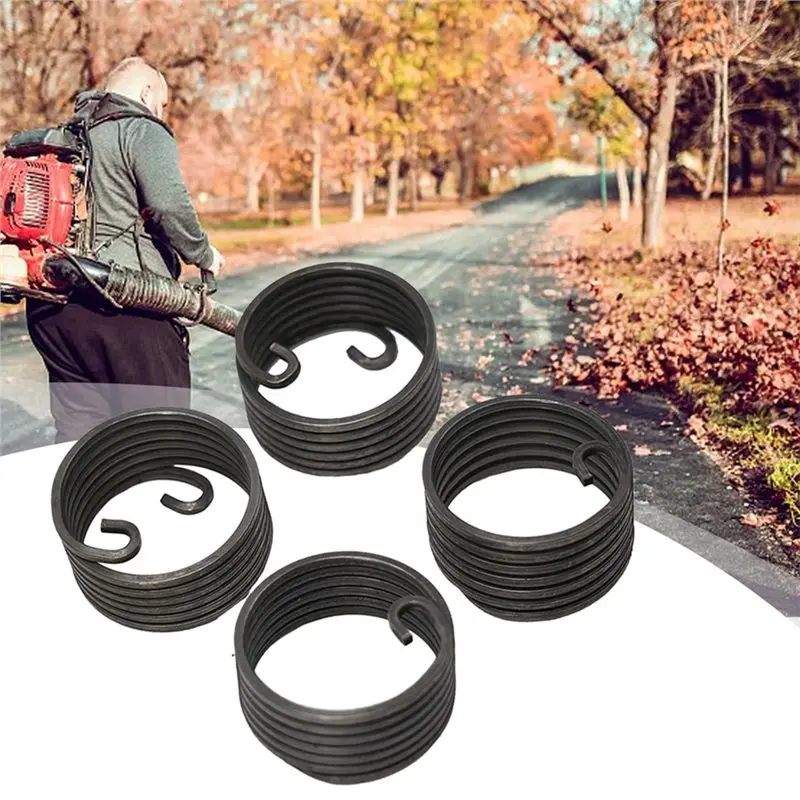 CYCLI-For Stihl-BG56C BG86C BG86 SH56 SH86 HS81RC 42411953501 4 قطعة قطع غيار الربيع لحديقة أدوات كهربائية الوصول