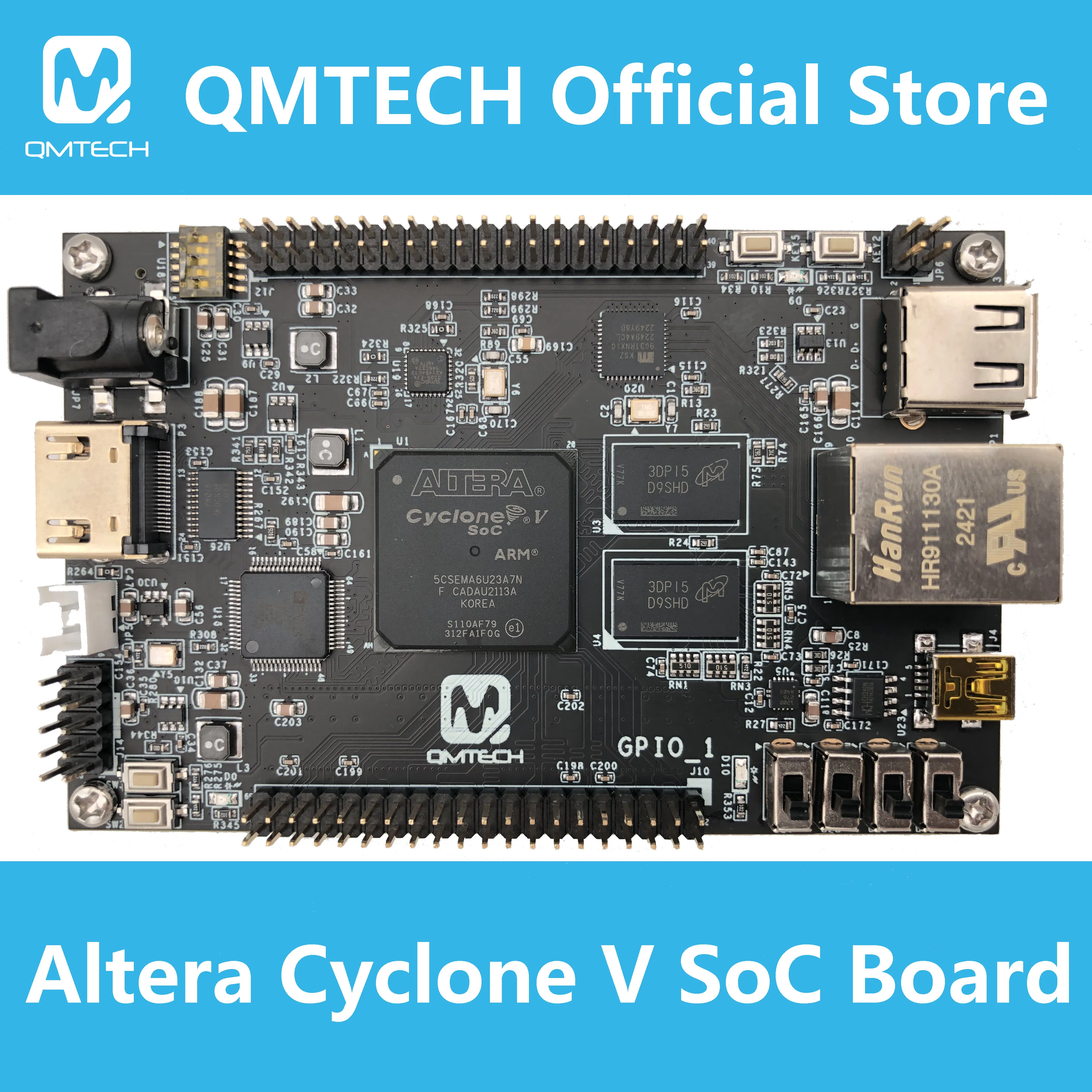 QMTECH Intel Altera CycloneV Cyclone V SoC FPGA 5CSEMA6U23