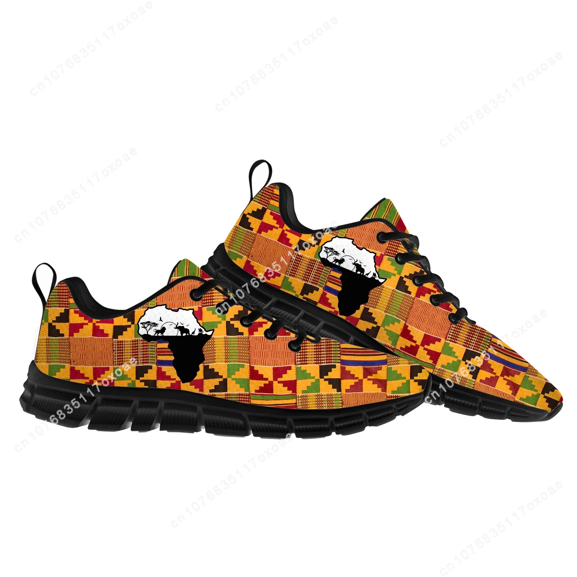 Scarpe sportive di design della cultura etnica africana Scarpe da ginnastica per adolescenti da donna per uomo Scarpe personalizzate per sneaker casual di alta qualità