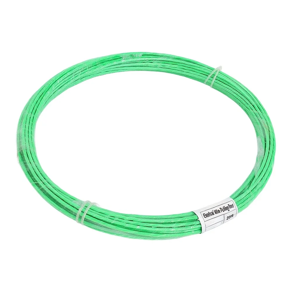 1pc High-grade 98.4FT Electrician Fish Tape Strong Polyester Wire Puller With Swivel Tip Spring Roller For Fishing Wires