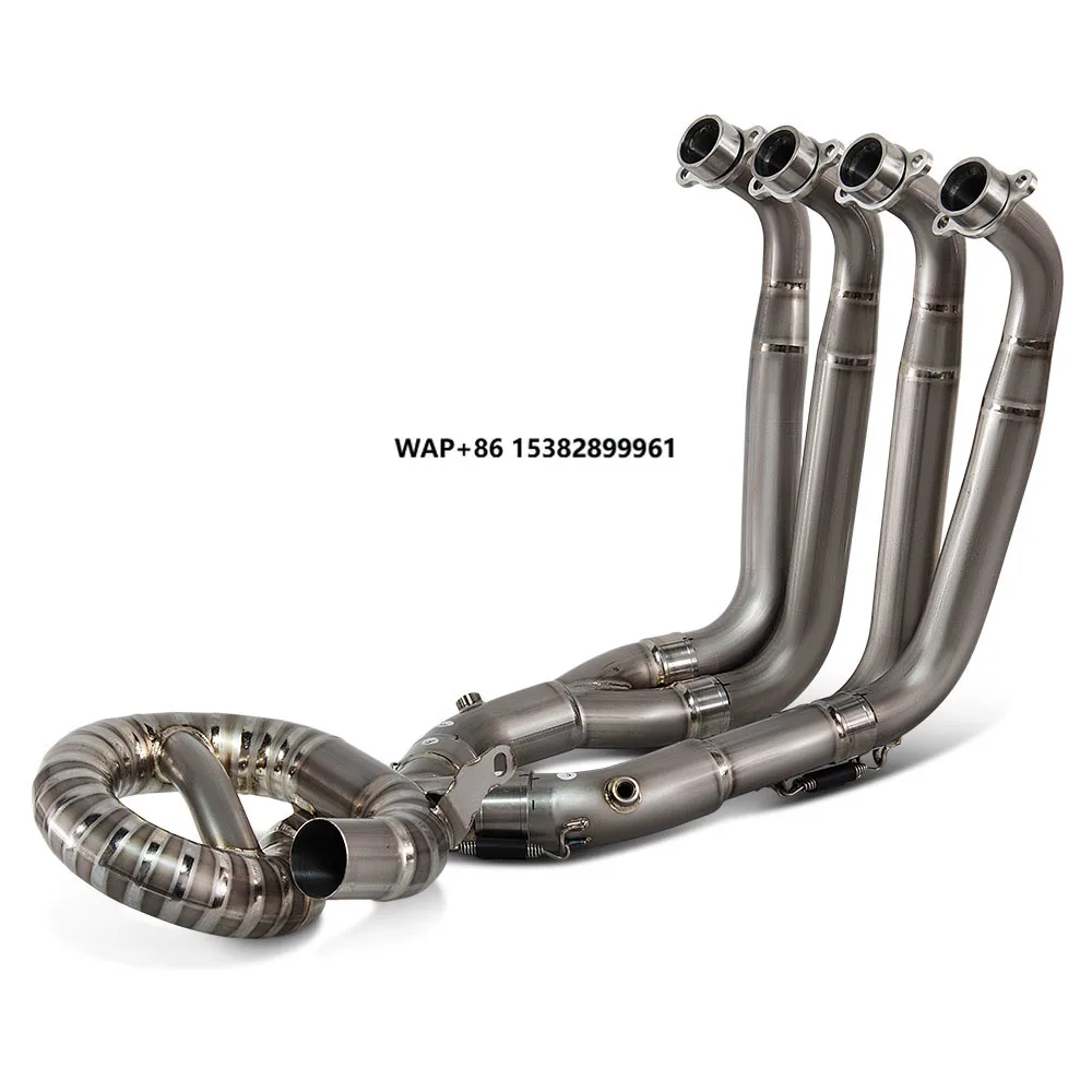 

For Cbr1000rr Sp Motorcycle Exhaust Pipe Racing TC6-A Titanium Headers Kit 2017-2019