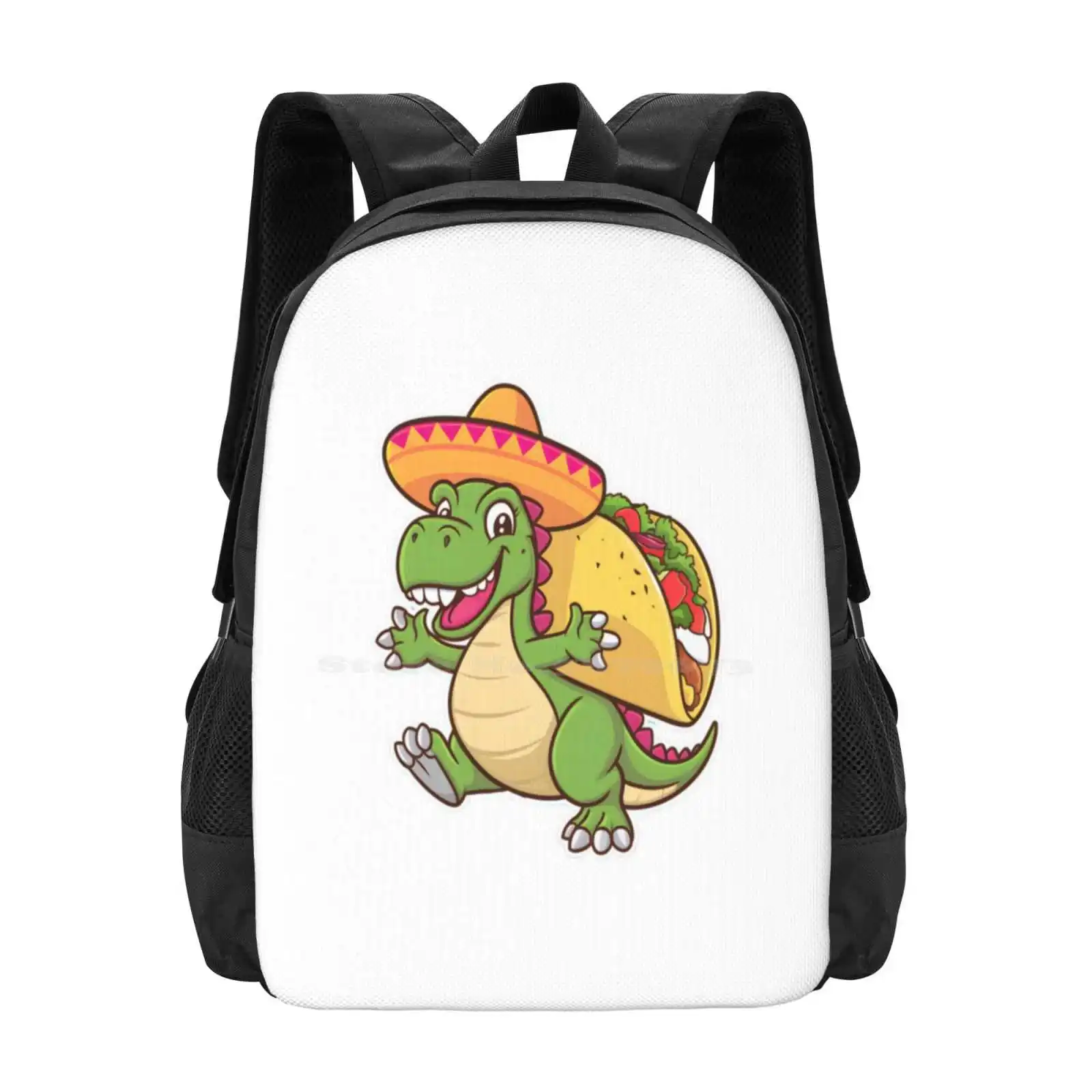 

Tacosaurus - Taco Dinosaur Hot Sale Schoolbag Backpack Fashion Bags Taco Bell Taco Tuesday Tacocat Del Taco Baby Dinosaur Baby