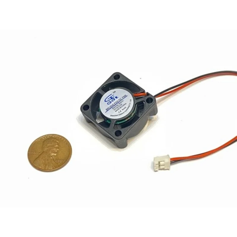 Z  2 Pieces mini B9 DC 5V fan 2510 small PH2.0-2Pin computer GDStime 25mm x 10mm