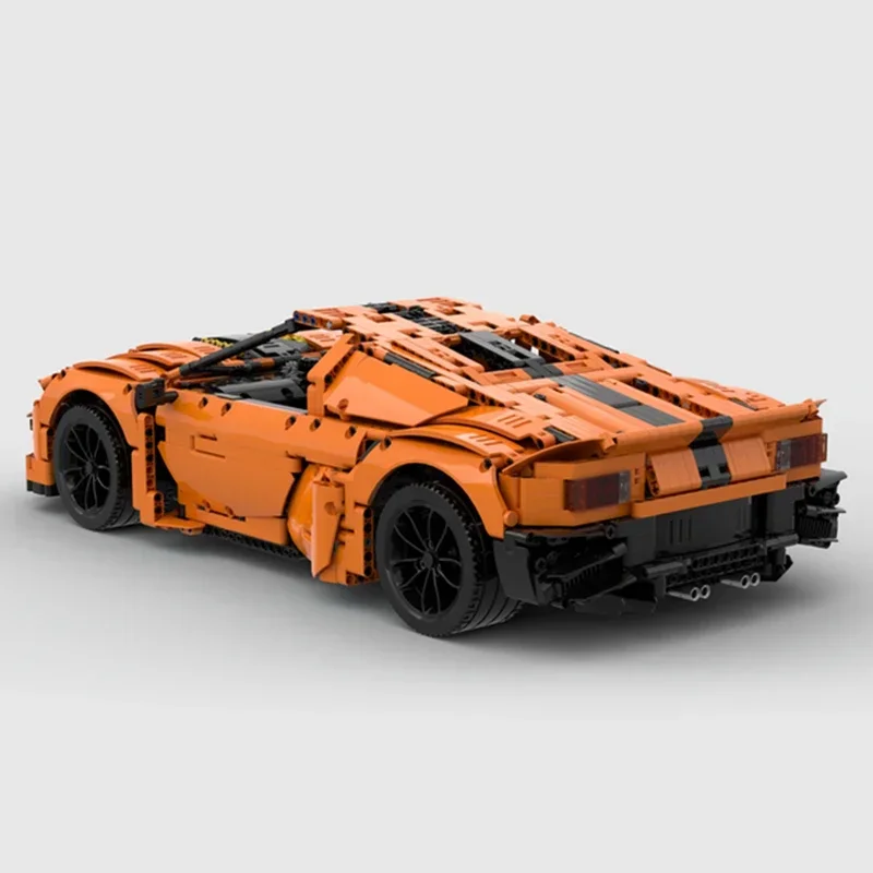 Moc اللبنات سيارة سلسلة نموذج Supercar GT Z88 الطوب الفني لتقوم بها بنفسك تجميع ألعاب البناء لهدايا عيد الطفل