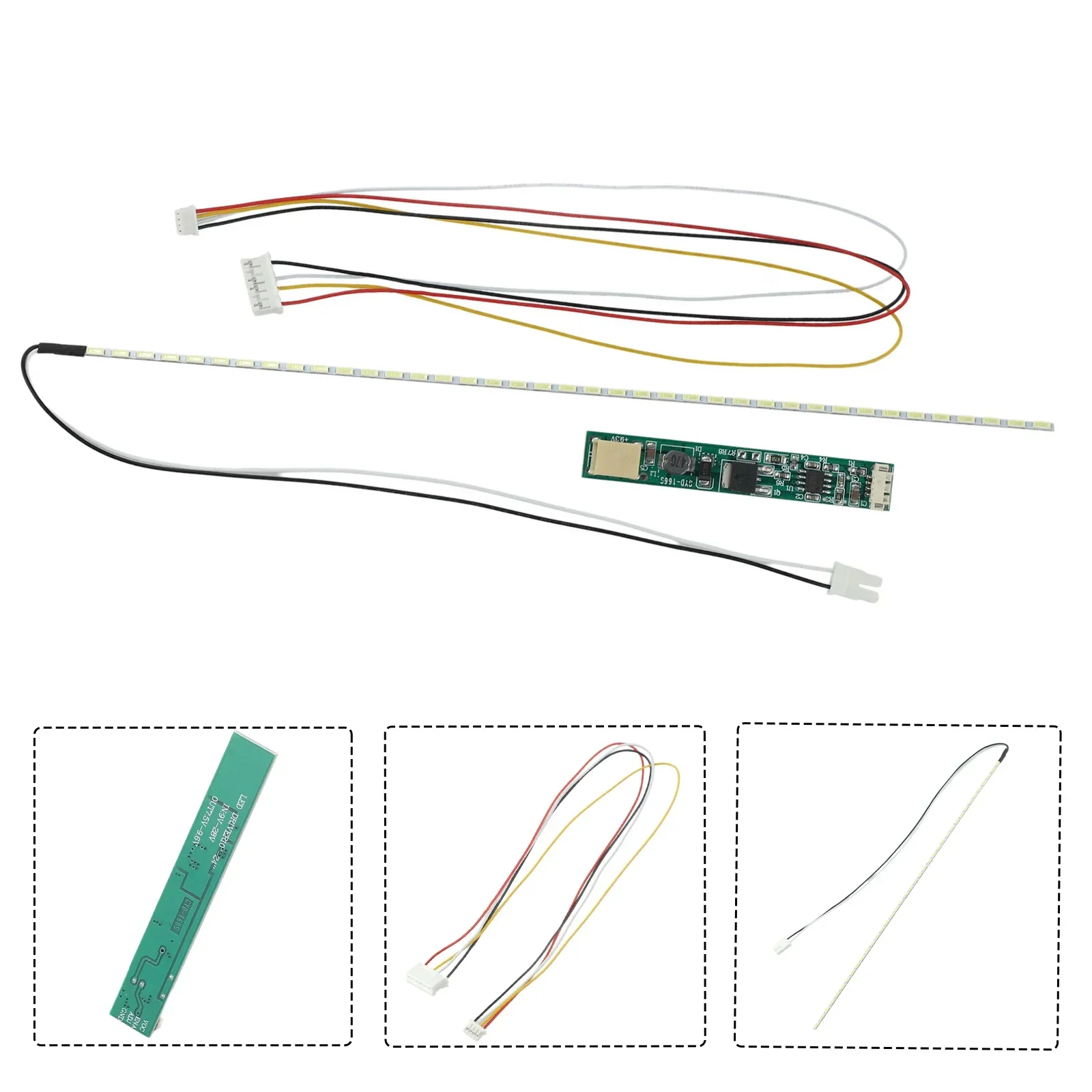 220mm LED Backlight Strip Kit 4W Morden Pcs/Set Update 10.4 Inch CCFL LCD Screen To LED Monitor Fiberglass Board