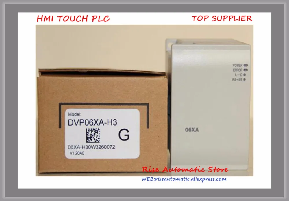 DVP DVP04AD-H3 DVP04DA-H3 DVP06XA-H3 DVP08TC-H2 DVP06PT-S Programmable Controller PLC New