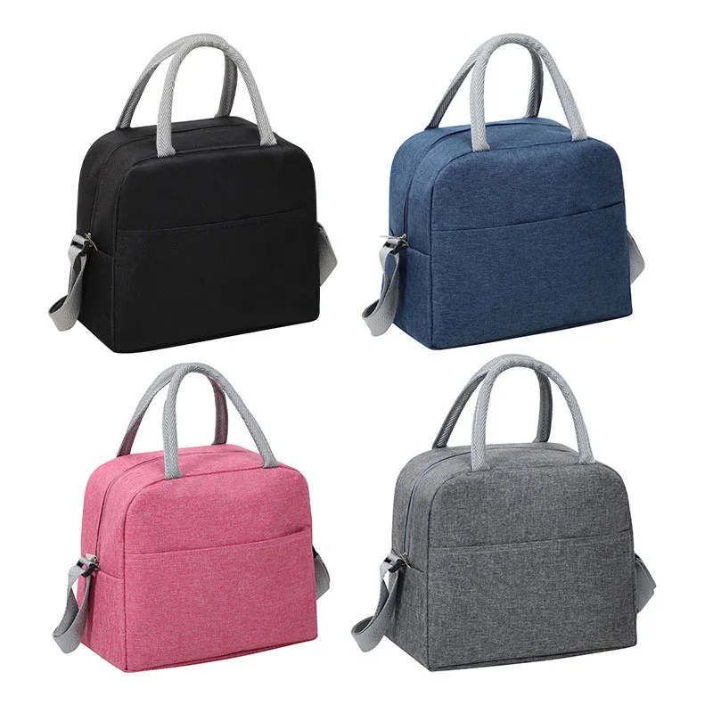 Foldable Thermal Bag for Picnics Small Portable Insulated Cooler Bags Lunch Box Waterproof Thermal Lunch Tote Handbags lonchera