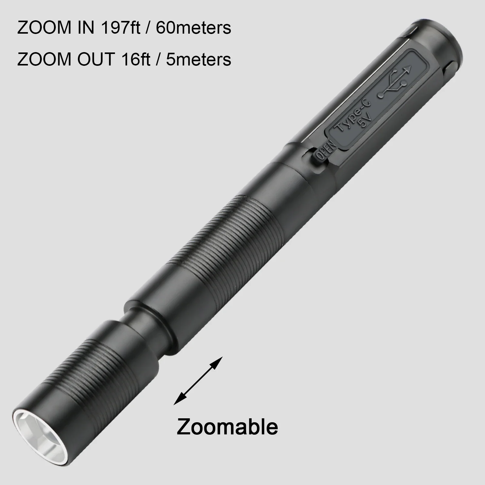 Get a USB Rechargeable Mini Flashlight for Only .95!