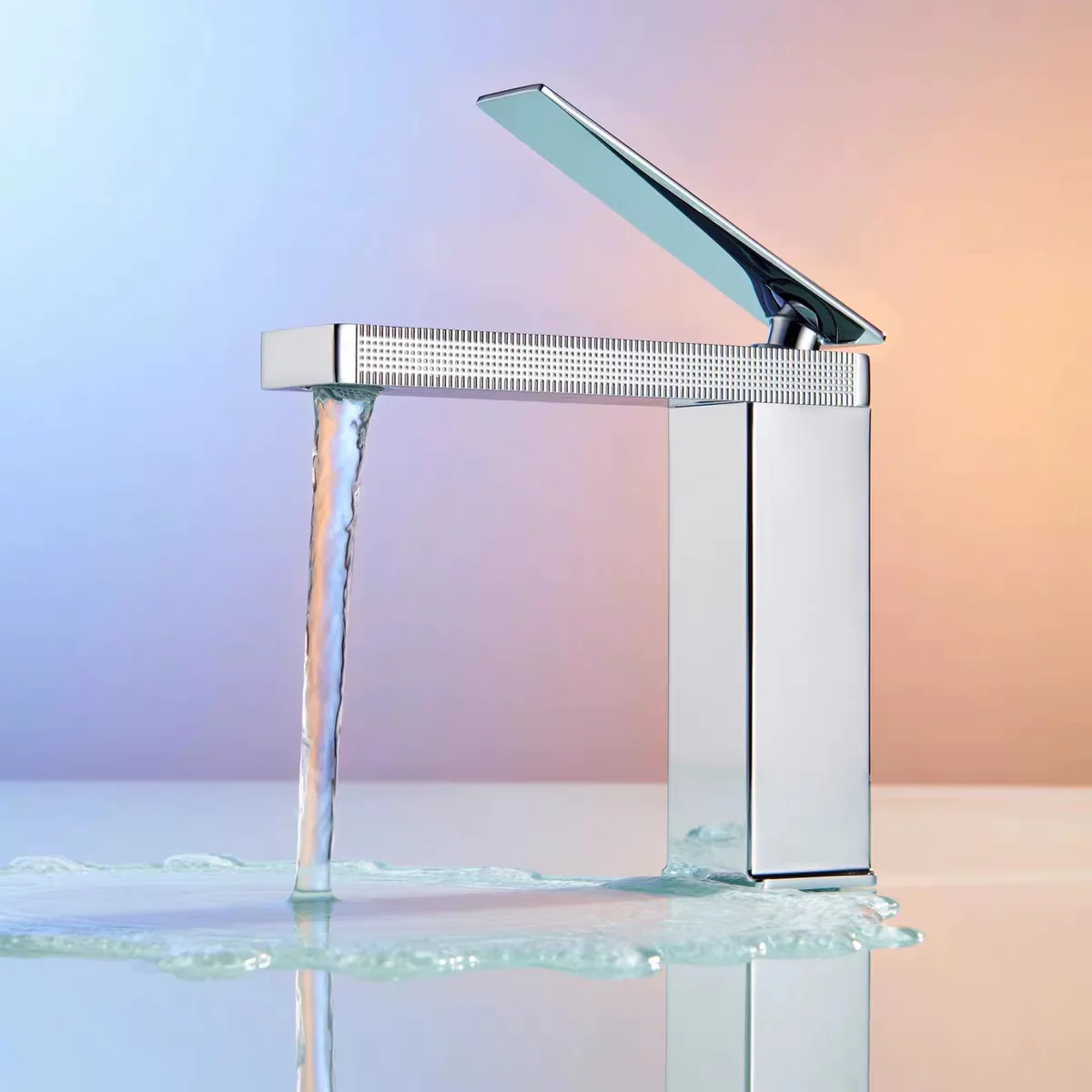 All-copper faucet household washbasin bathroom washbasin basin cold and hot dual-use bathroom cabinet faucet