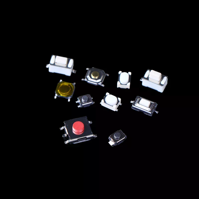 1SET Durable Control Tablet Actile Push Button Switch Keys Button Touch Microswitch With Box