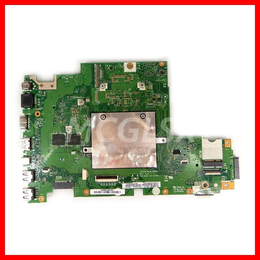 X542UN Laptop Motherboard For Asus X542UA X542UR X542UQ X542UQR X542UNT X542URV Mainboard i3 i5 i7-7th 8th Gen CPU V2G-GPU