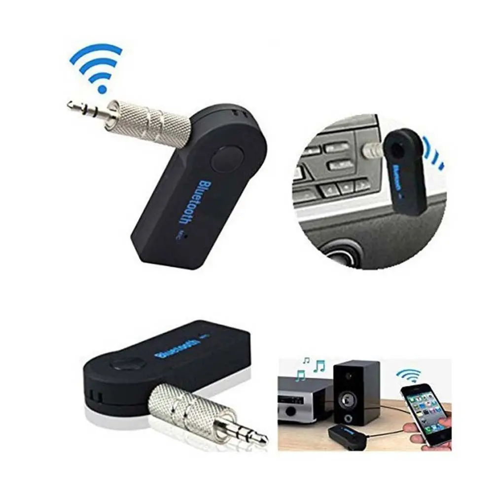 

PC Car Kit Bluetooth AUX USB 3.5mm Jack Stereo 5.0 Bluetooth Transmitter Car Music Audio Aux Wireless Adapter Audio Receiver