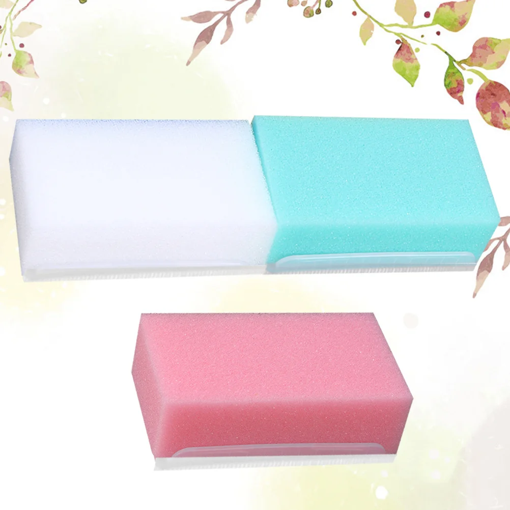 

Набор из 3 тактильных сенсорных губок для безопасной чистки в ванной: щетка-скрабер для тела, лица, волос и пальцев ног