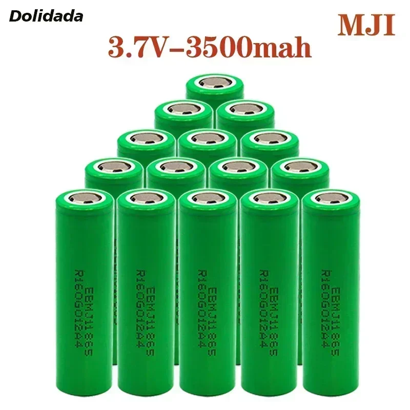 MJ1 18650 Lithium Battery 3500mAh 3.7V Rechargeable for Portable DVD VCD Players - Waiting for Free Delivery
