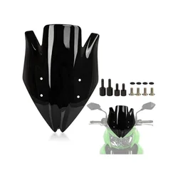 Motorcycle Accessories Double Bubble Windshield WindScreen Screen For Kawasaki Z1000 2007 2008 2009