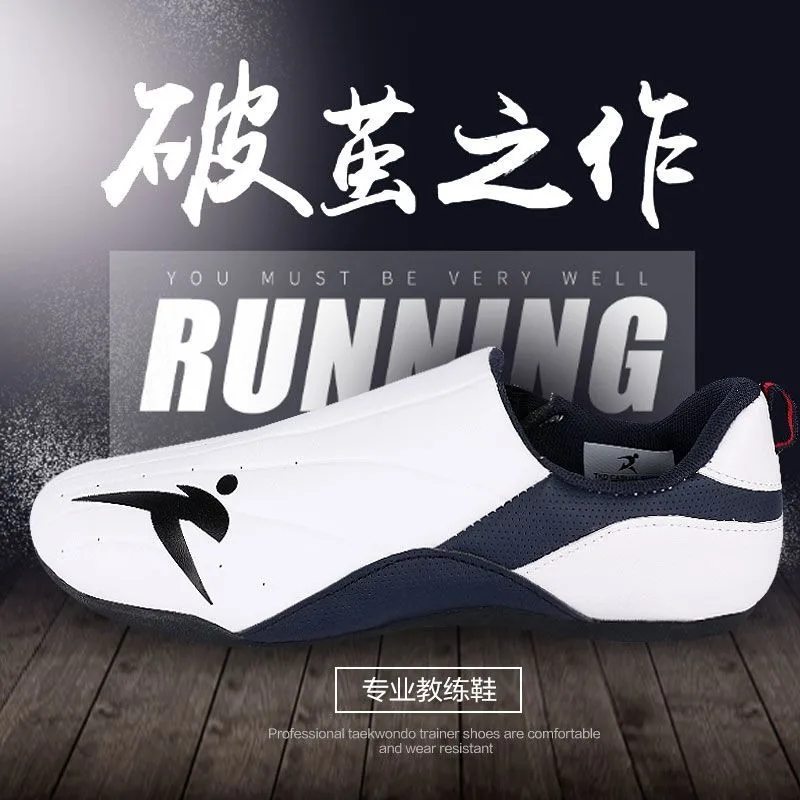 

Классическая брендовая удобная противоскользящая обувь для боевых искусств, профессиональная носимая обувь для тхэквондо, комплексная обувь для фитнеса и тренировок