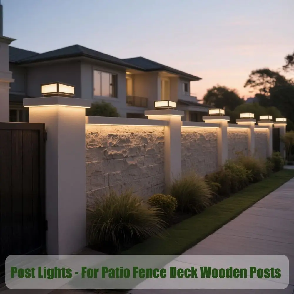 Picture 7: Outdoor Wall Lantern,IP54 Waterproof Outdoor Wall Lights,Modern Outside Wall Sconce,Aluminum Exterior Light Fixture for Front D