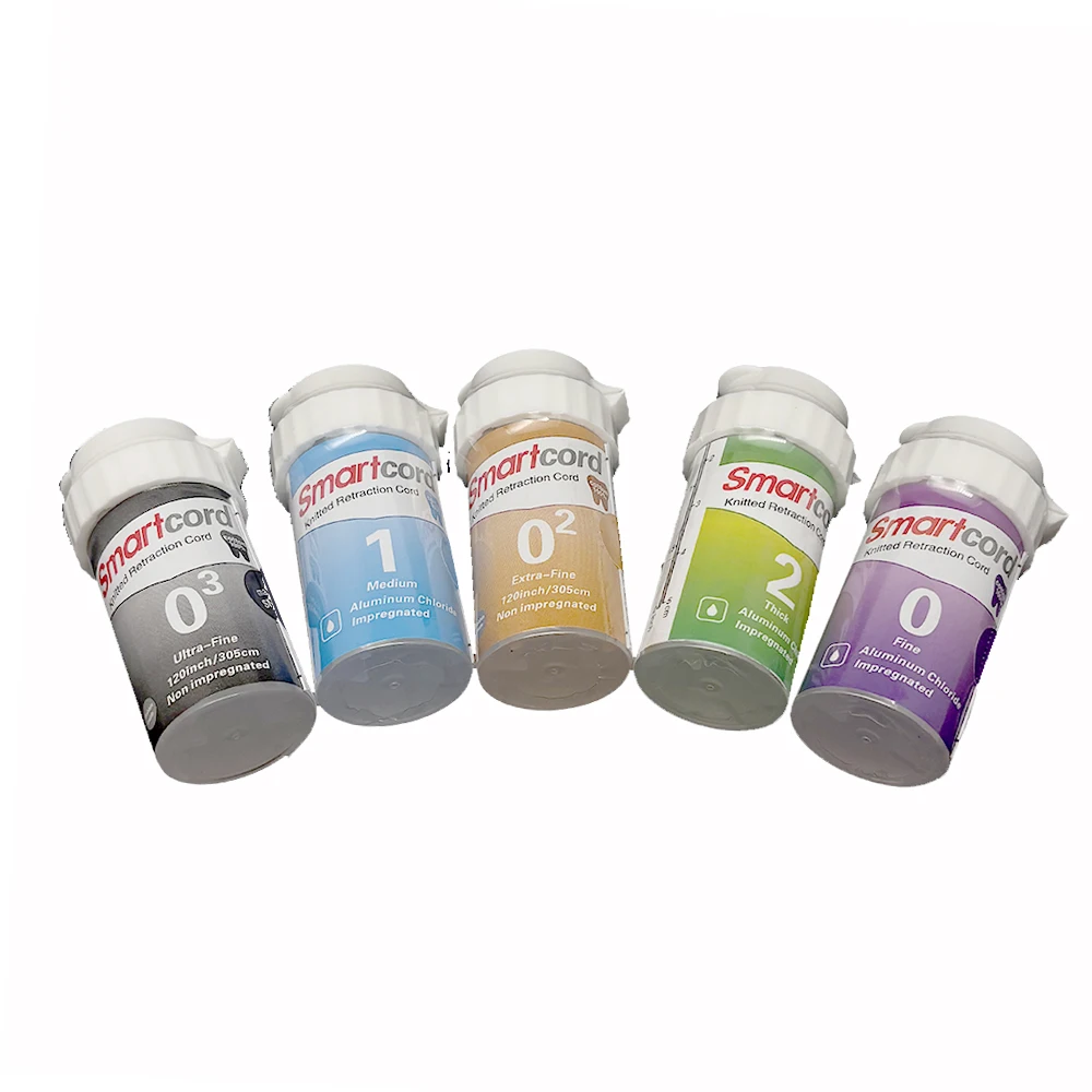 

Стоматологическая нить, одноразовый втягивающий шнур для десен, вязаный хлопковый материал для десен, материал для стоматолога, 5 размеров 03 02 0 1 2