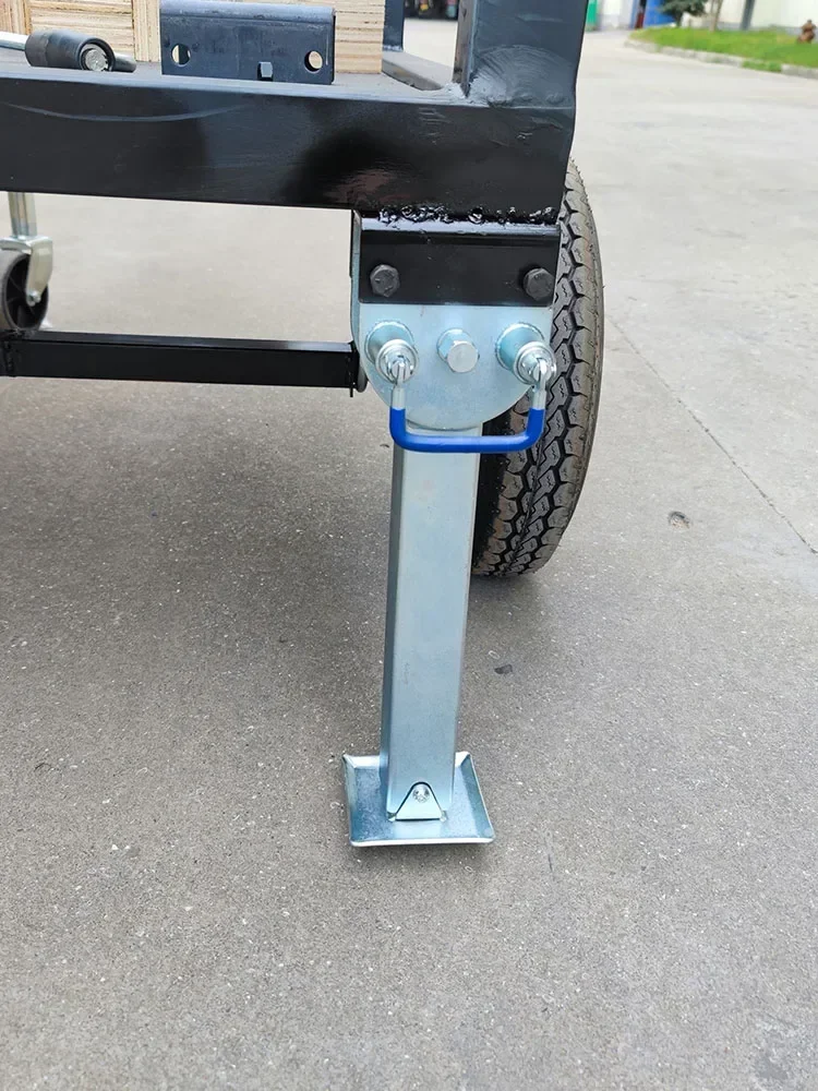 apply Heavy-duty trailer parking leg bracket 2 tons load rotary folding hand trailer jack accessories