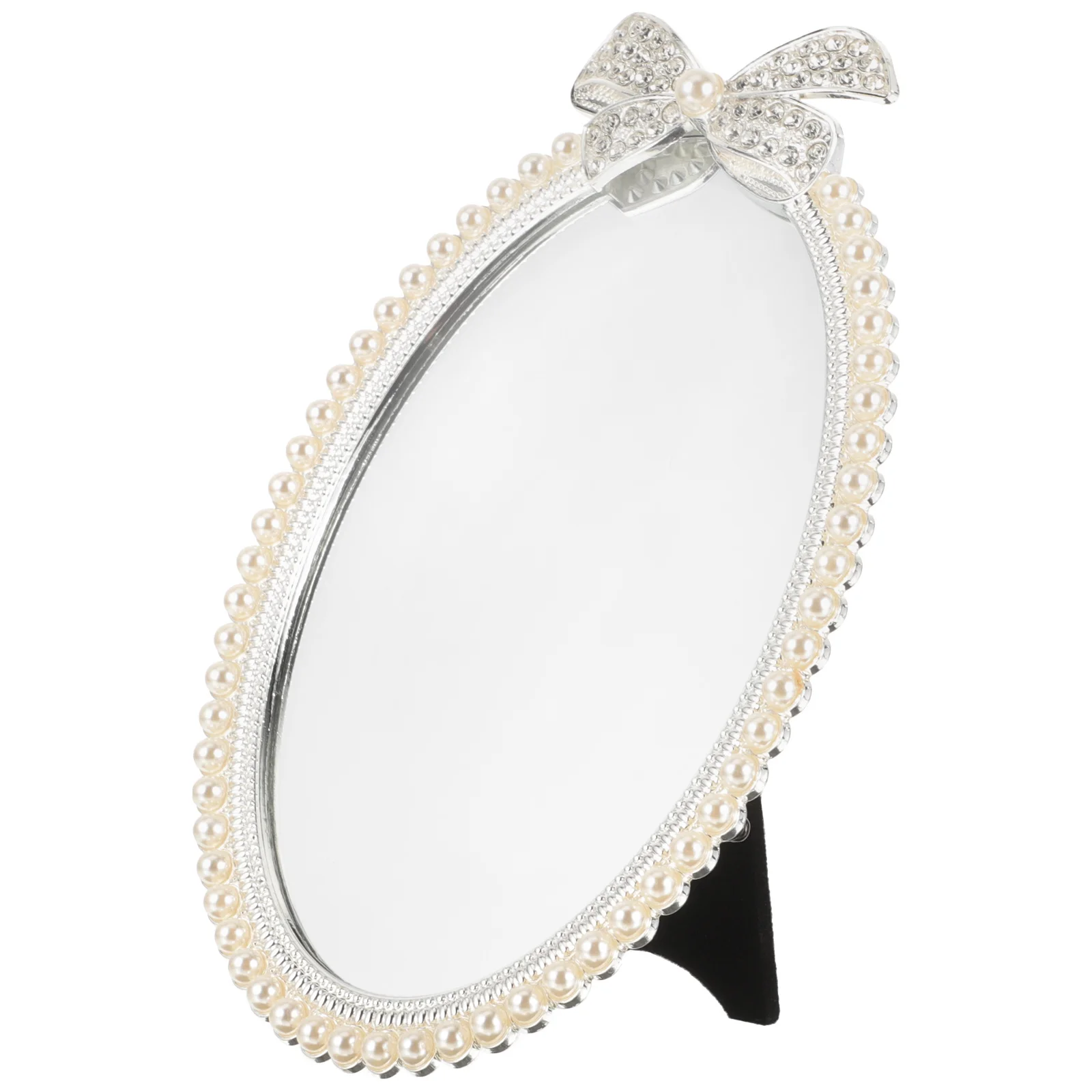 Elegant European Metal Makeup Mirror Smooth Edges No Burrs Practical Daily Use Mirror Unique Design Mirrors
