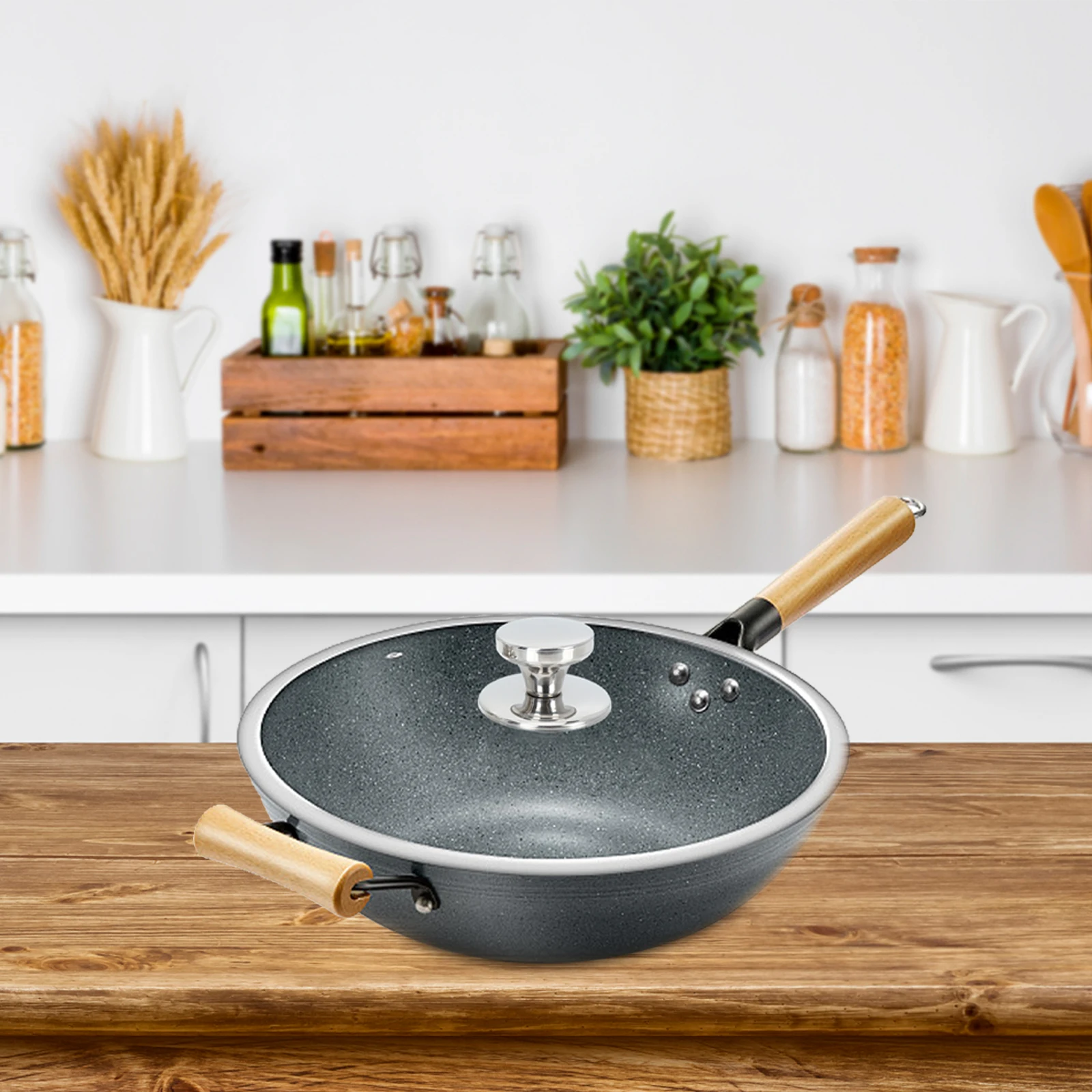 

3pcs Stainless Steel Pot Lid Handles Universal Fit For Cookware Replacement Heat Resistant Kitchen Gadgets Pot Cover Grip Knobs