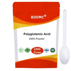 Supply50-1000g proszek kwasowy poliglutaminowy, pga do nawilżania i wybielania skóry hamują melaninę, kwas poli-l-glutaminowy