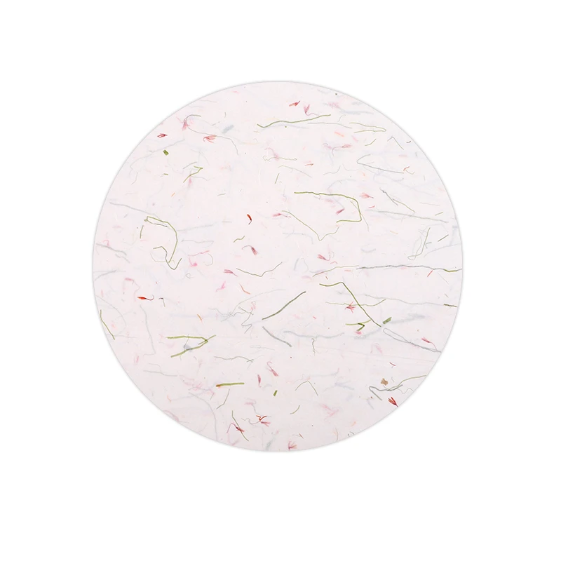 

Thicken Xuan Paper Round Fan Half-Ripe Rice Paper Calligraphy Painting Creation Mounting Yun Long Plant Fiber Papier Papel Arroz