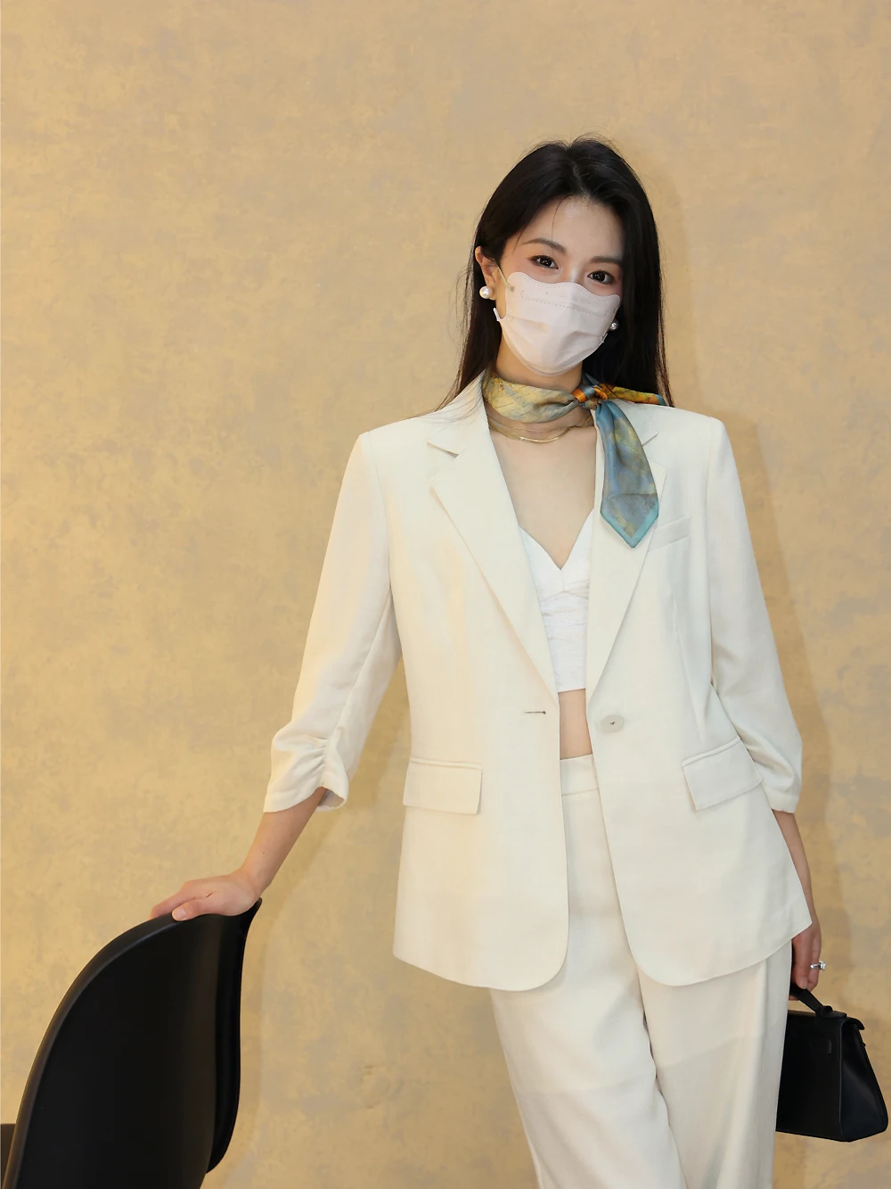 

Костюм для похудения для женщин: модный, с одной пуговицей, удобный для работы, профессиональный, элегантный и приталенный