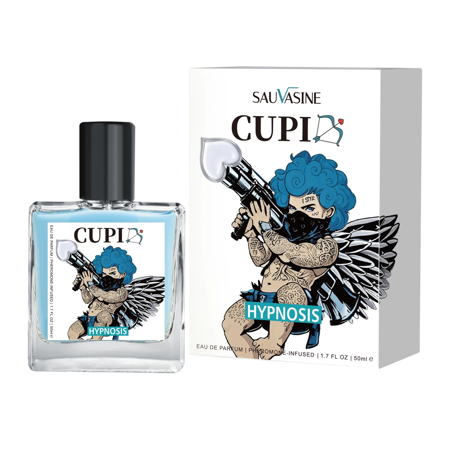 Eau de parfum Cupid per uomo, originale, di alta qualità, con feromoni. 50 ml._voghion.com