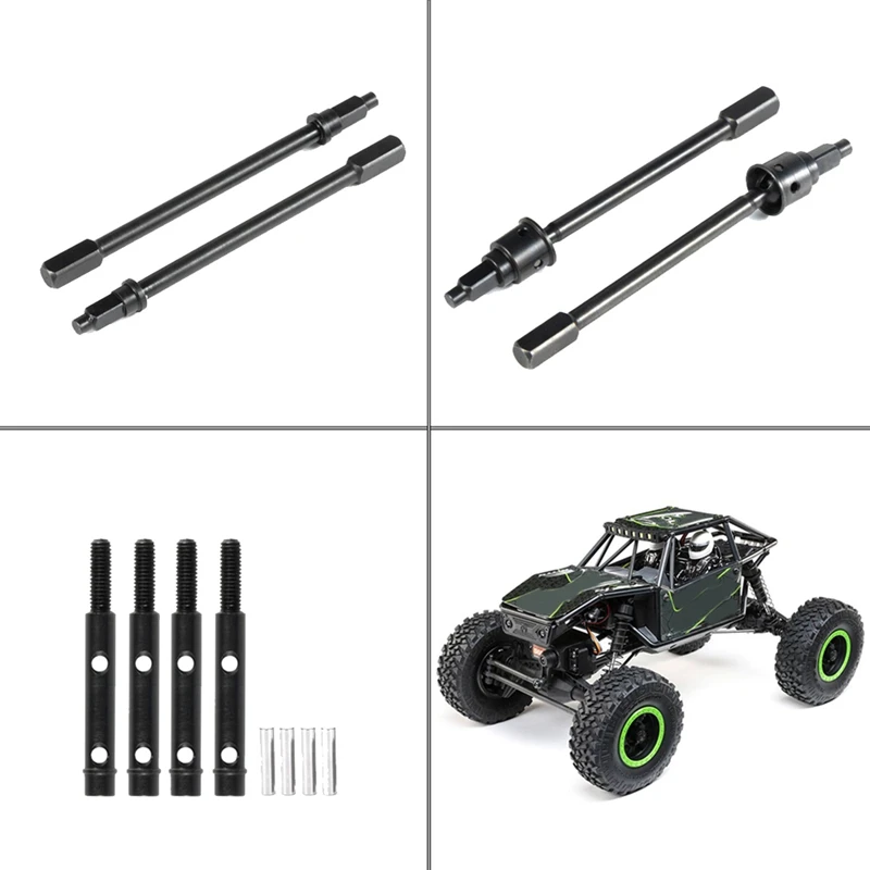 Universal Portal Axle CVD Drive Shaft Dogbone Output Shaft For 1/18 Axial Capra UTB18 RTR RC Crawler Upgrade Parts