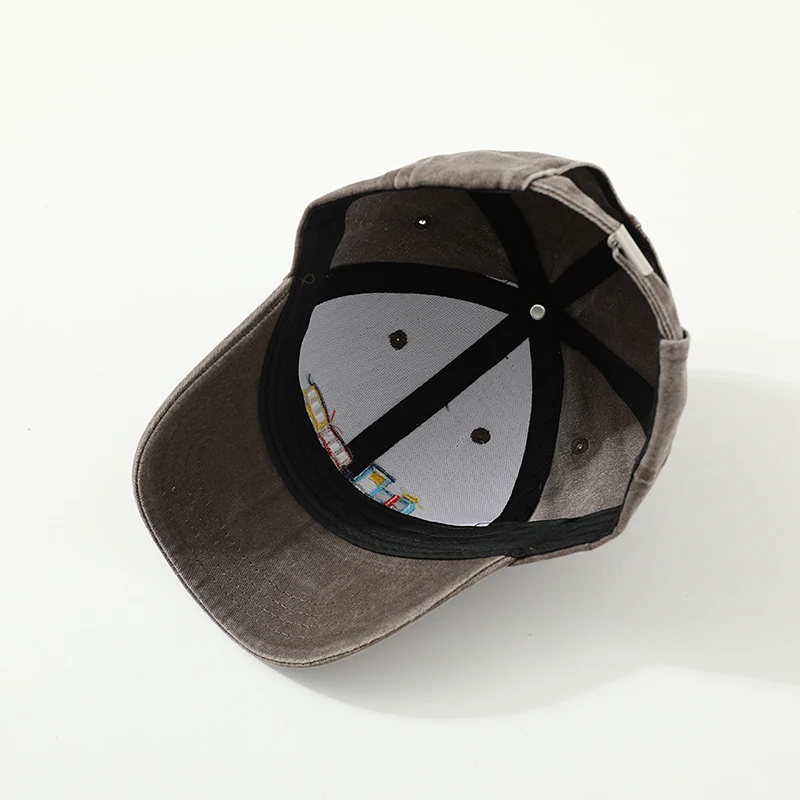 2025 Summer Sports Hats School Baby Boy Baseball Embroidered Cartoon Trains Children Outdoor Kids Caps for 2-8Years Adjustable