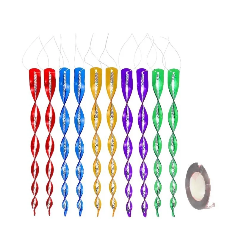 Rotating Bird Repeller Garden Orchard Bird Deterrent Device Outdoor Automatic Bird Scarer for Home Garden Pest Control