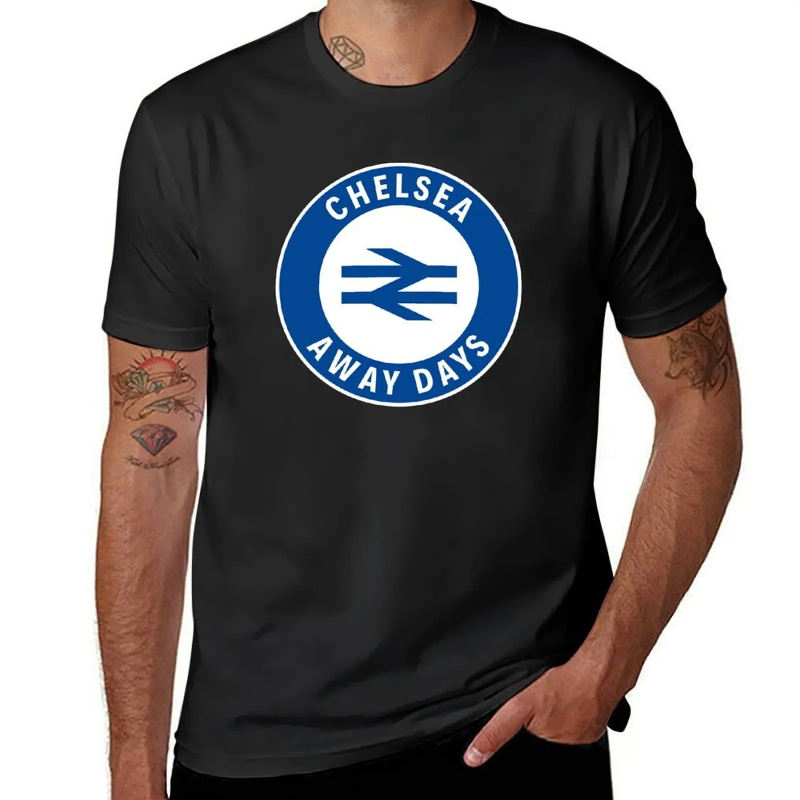 Chelsea Away Days - sticker t shirt poster T-Shirt quick-drying plain boys whites plus size tops men clothes