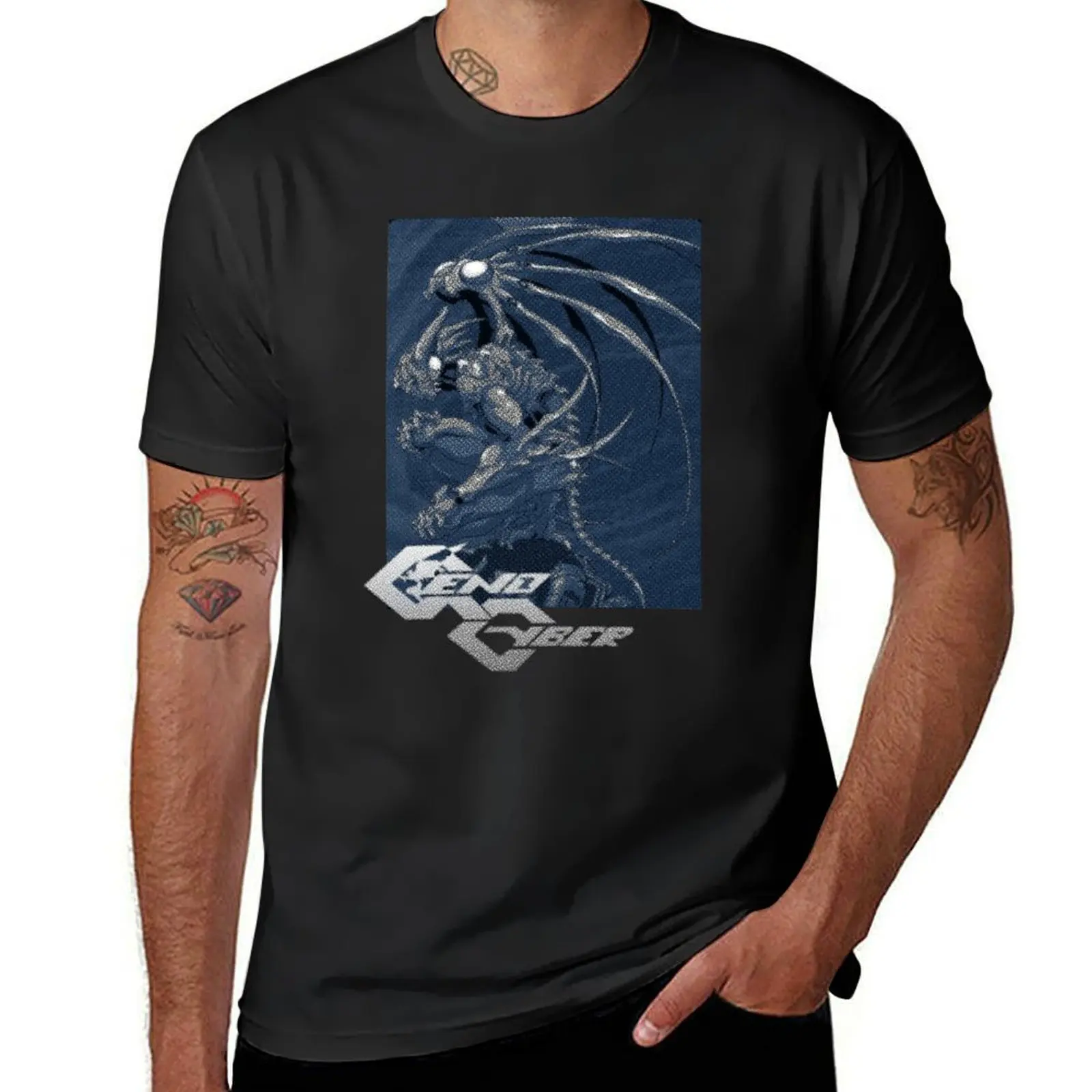 

Genocyber T-Shirt sports fans Aesthetic clothing men t shirt