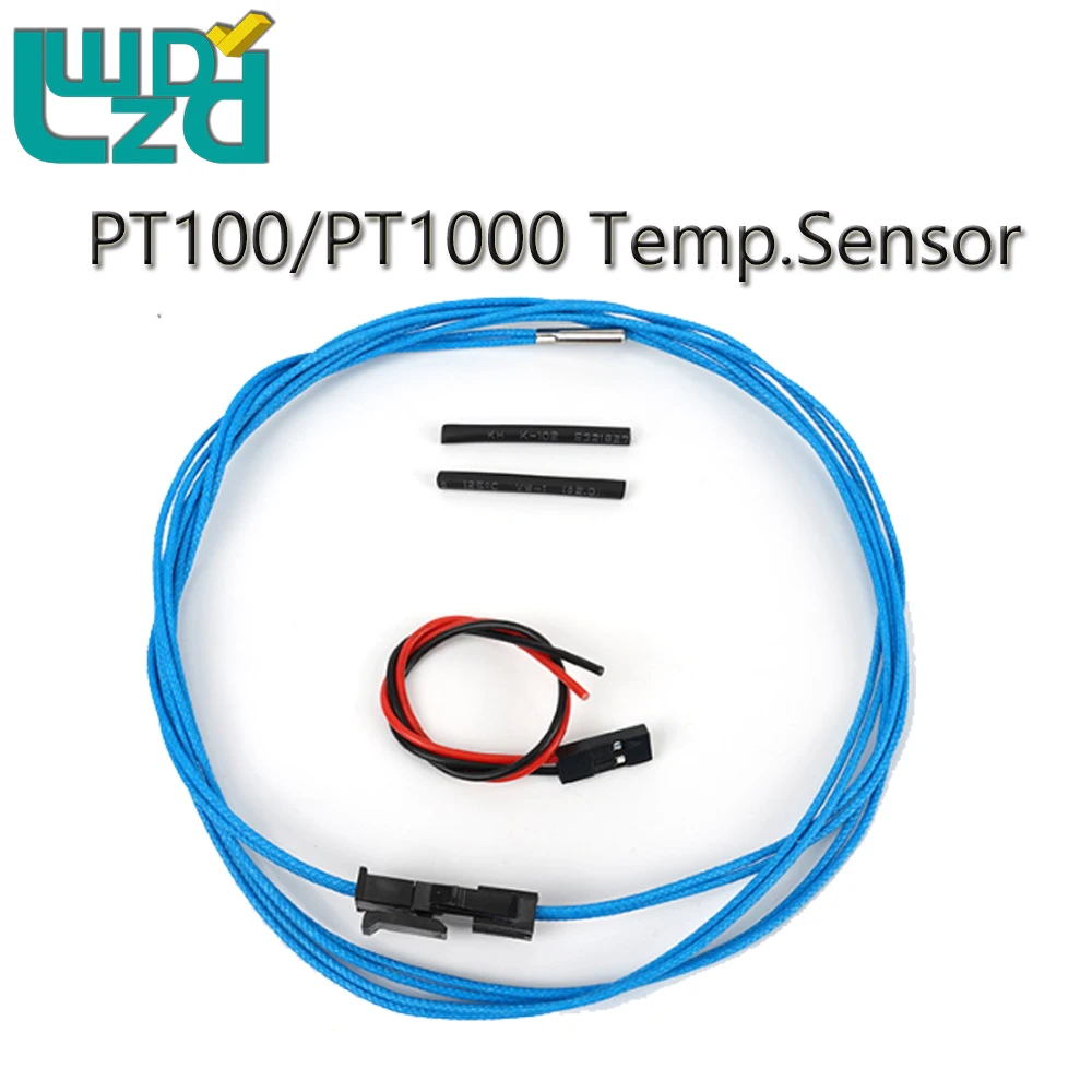 

PT100 PT1000 Sensor Temperature Sensor Probe 3*15mm Hotend Thermocouple Controller for CR10 V6 NF Crazy Hot End 3D Printer Parts